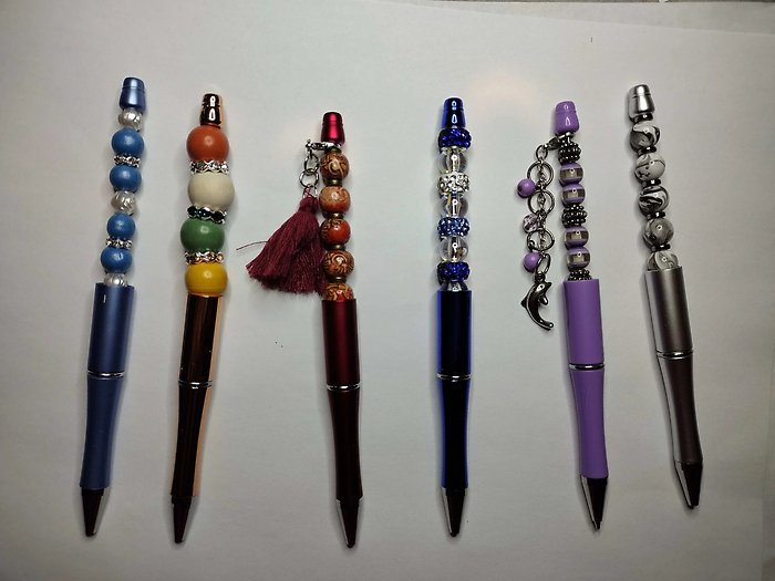Gratitude Pens with charms