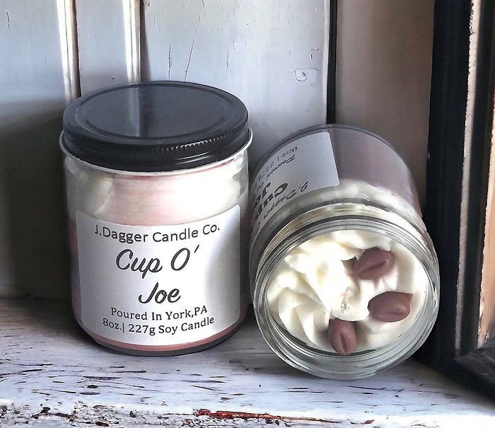 Mini Cup O’Joe Soy Dessert Candle , 8oz.