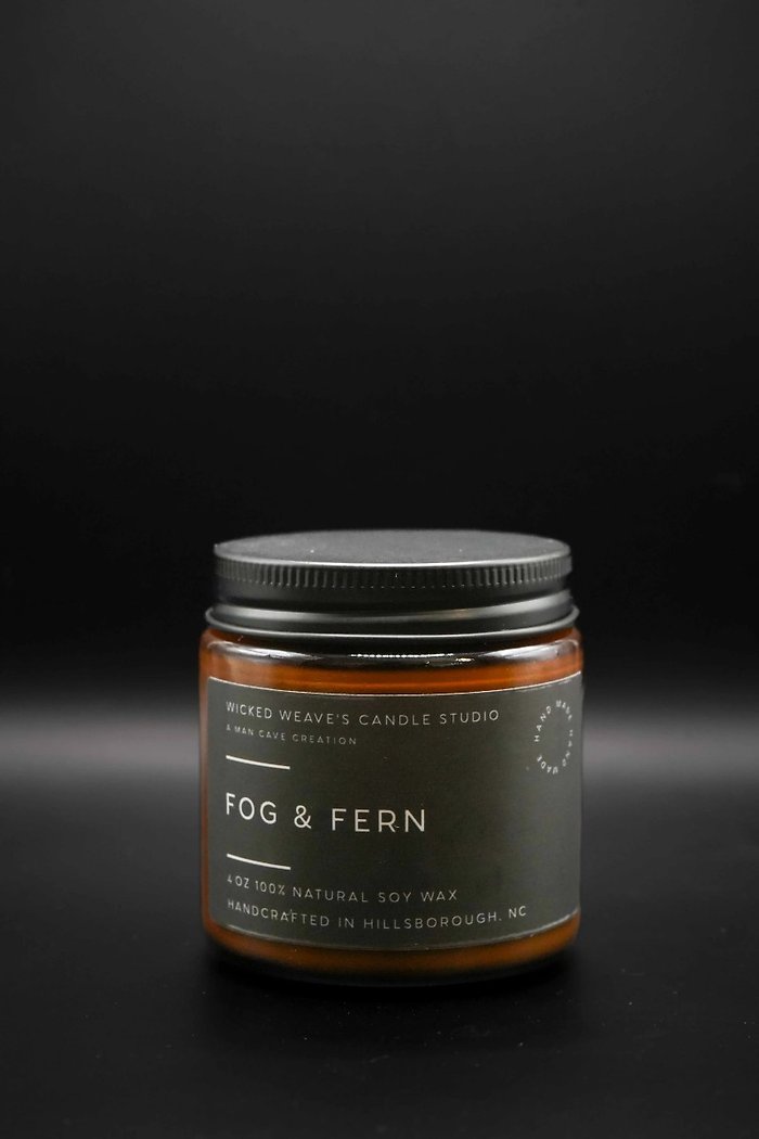 Fog and Fern Soy Wax Candle, 8 oz.
