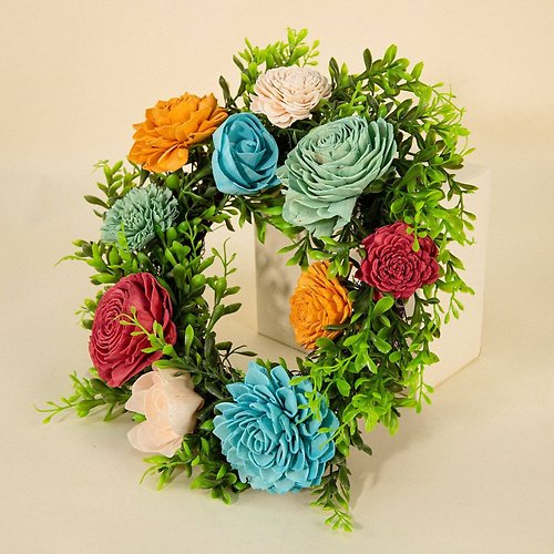 12\" Wreath - Spring Breeze