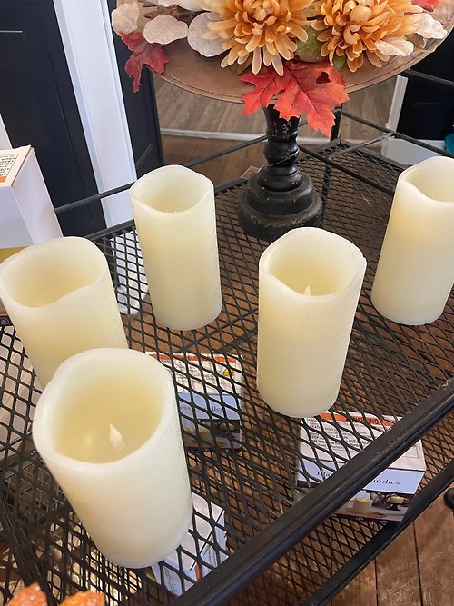 Battery Powered Pillar Candle