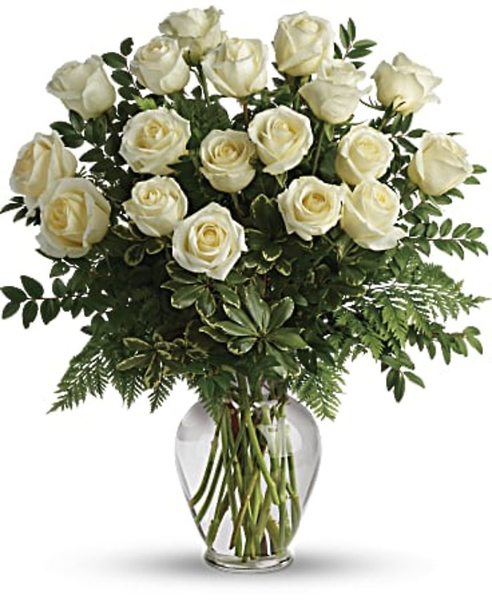 White Long Stem Roses
