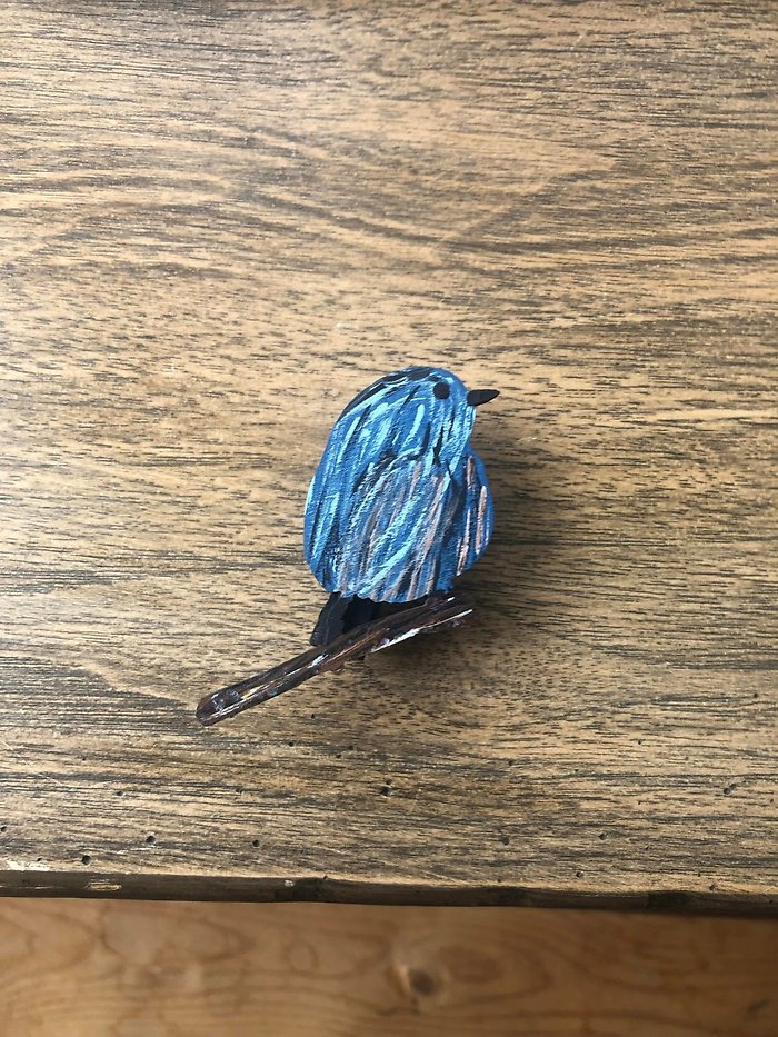 Small Magnetic Bird Clip