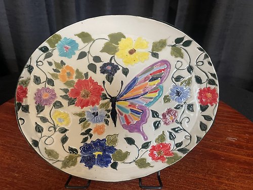 Beautiful Butterfly Platter