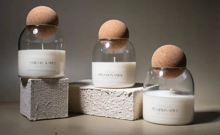 Fall Candle with Corktop lid available in multiple scents