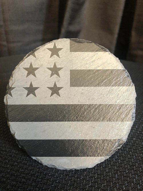 Patriotic Coaster- Circle