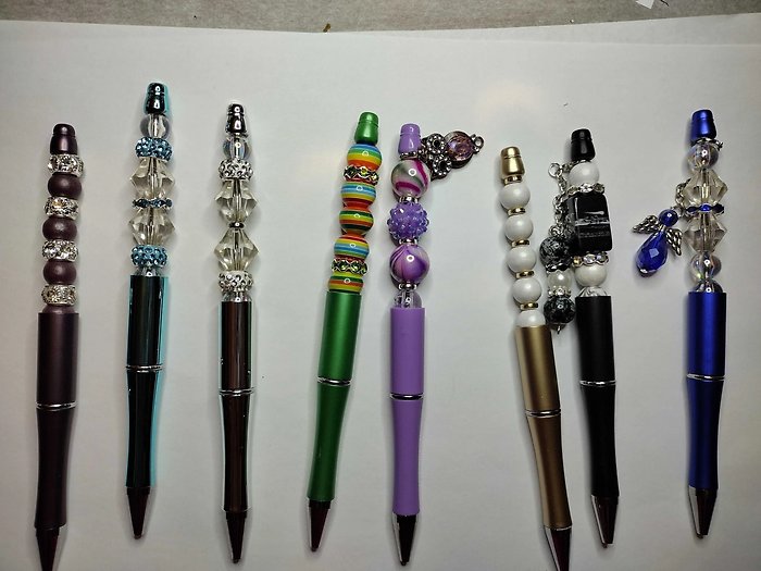 Gratitude Pens with charms