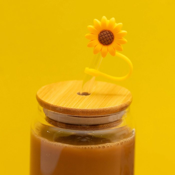 Sunflower Gifts for Women - Glass Tumbler
