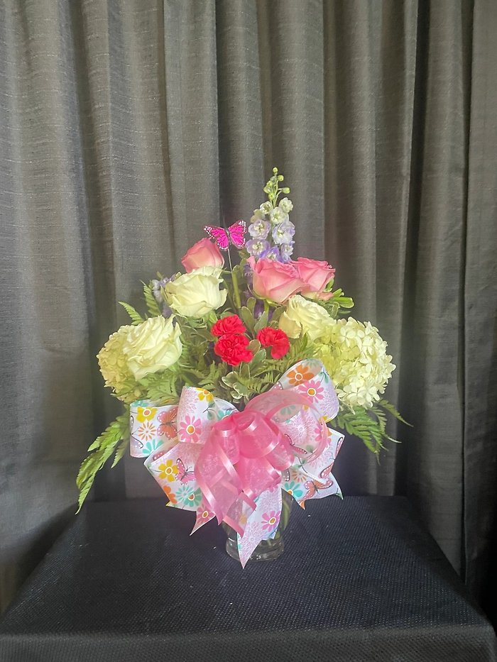 Medium Bubble Vase Arrangement