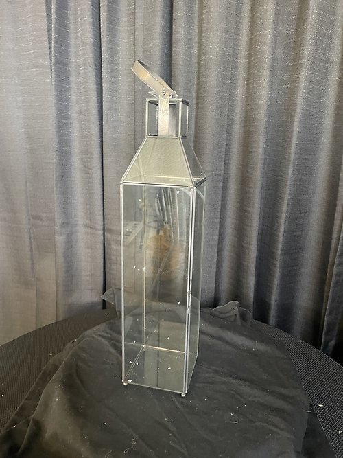 Metal and Glass Lantern