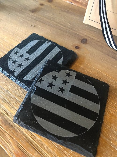 Patriotic Coaster- Square