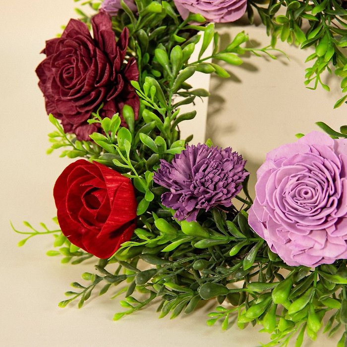 12\" Wreath - Lilac Ember
