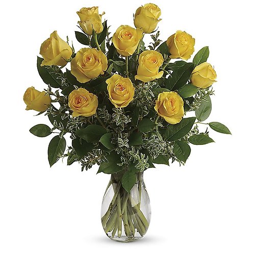 Yellow Long Stem Roses
