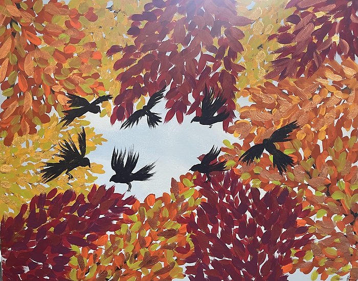 Autumn Flight Paint Party 10/03 1-3pm