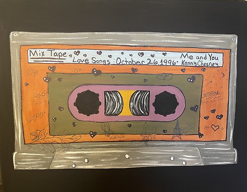 All Decades Mix Tape Paint Party