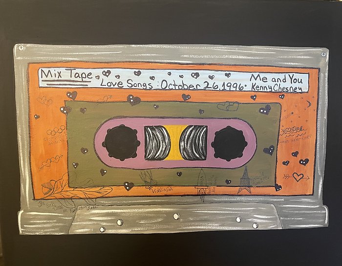 All Decades Mix Tape Paint Party