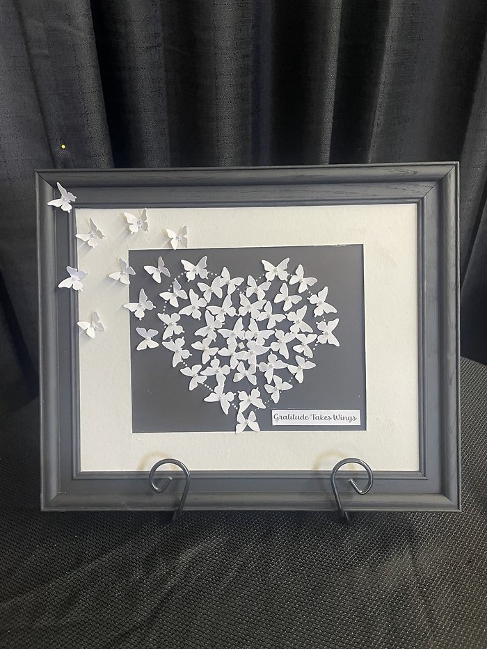 Large Gratitude Takes Wings Artwork