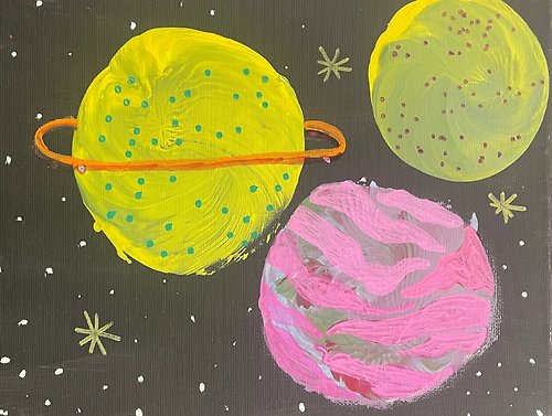 Kids Art Camp- June- Ages 6-9 Years- Thursday, June 19th