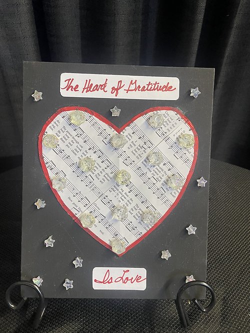 Heart of Gratitude Canvas
